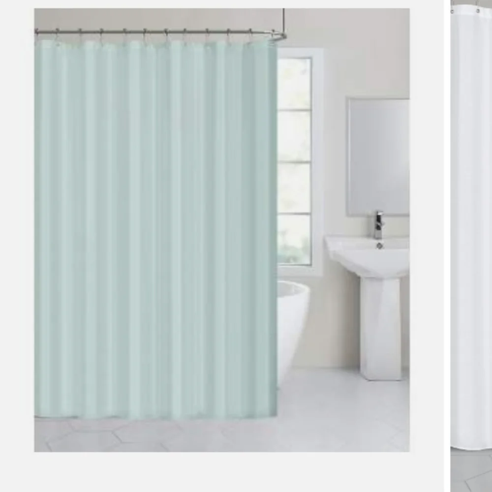 NWT Ultimate Luxury Fine Linens Hotel Collection Fabric Shower Curtain Liner